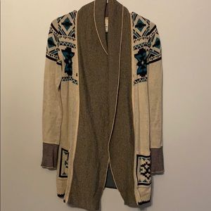 Patterned Cardigan